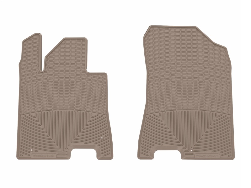 Picture of WeatherTech WT Rubber Mats-Front-Tan Floor Mats - W706TN