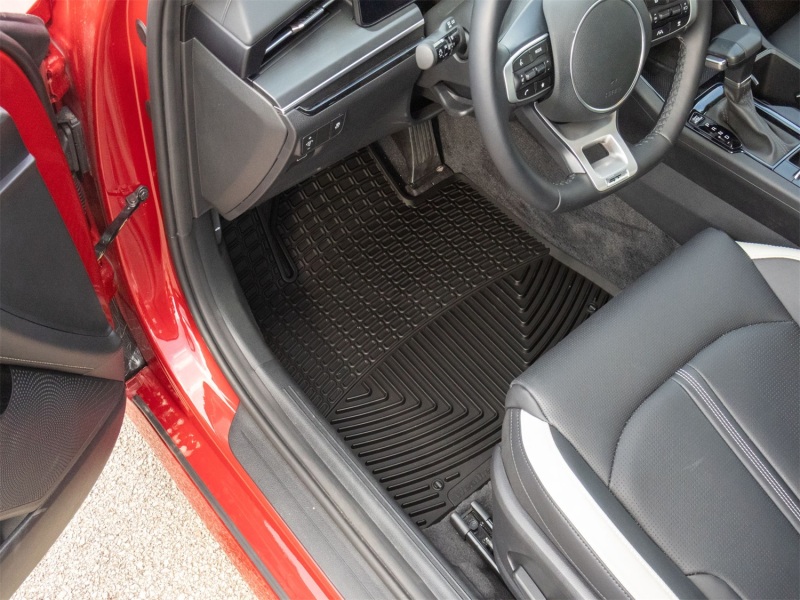 Picture of WeatherTech WT Rubber Mats-Front-Blk Floor Mats - W706