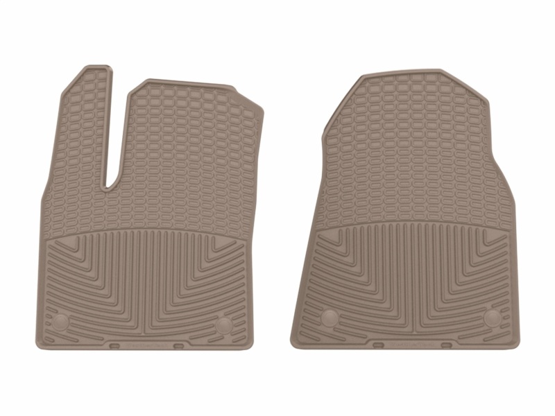 Picture of WeatherTech WT Rubber Mats-Front-Tan Floor Mats - W713TN