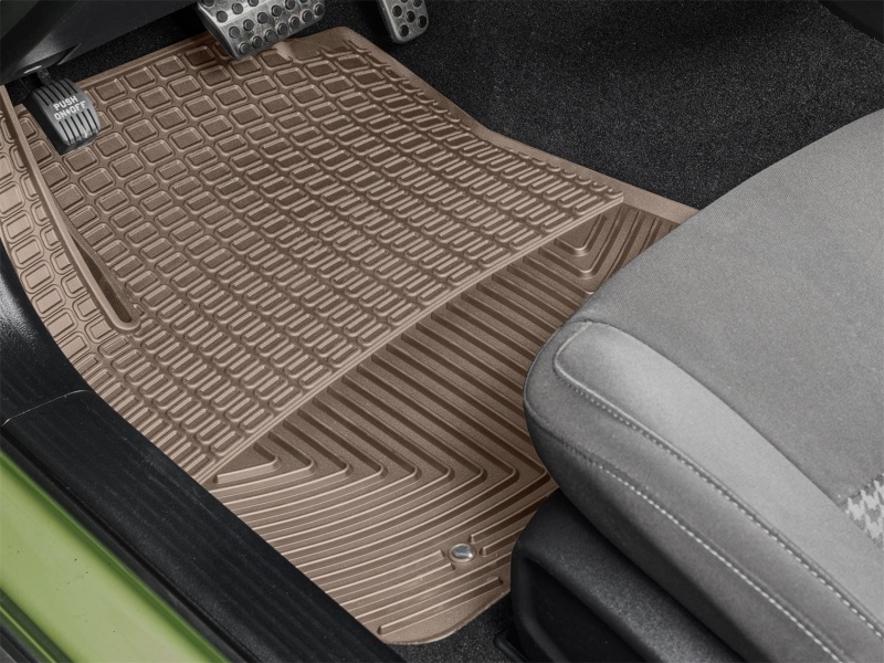Picture of WeatherTech WT Rubber Mats-Front-Tan Floor Mats - W712TN