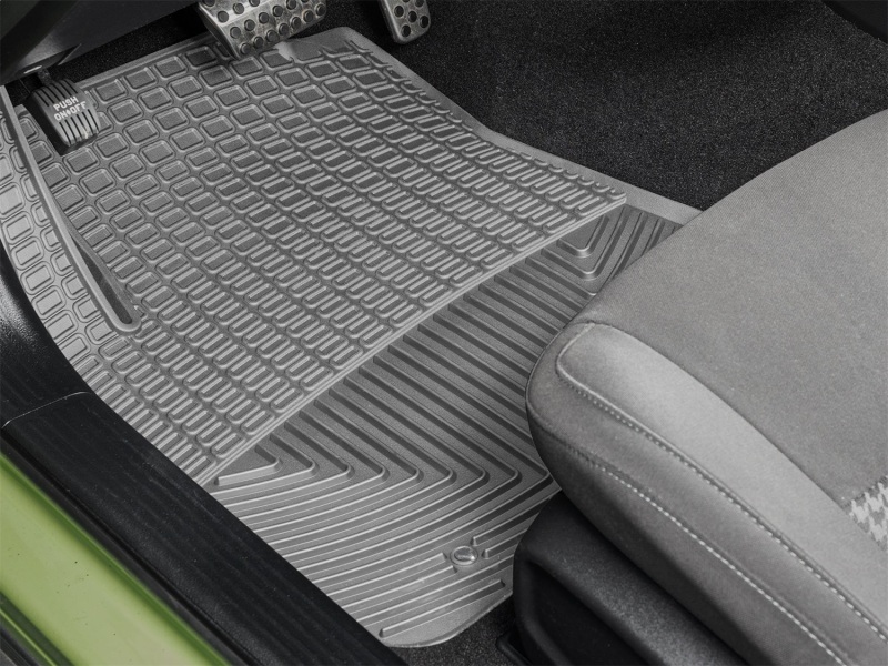 Picture of WeatherTech WT Rubber Mats-Front-Grey Floor Mats - W712GR