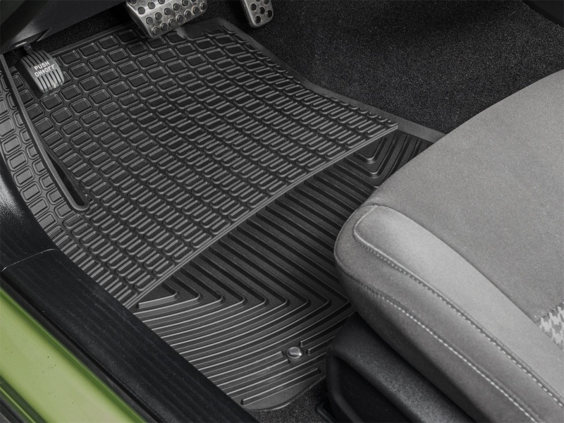Picture of WeatherTech WT Rubber Mats-Front-Blk Floor Mats - W712