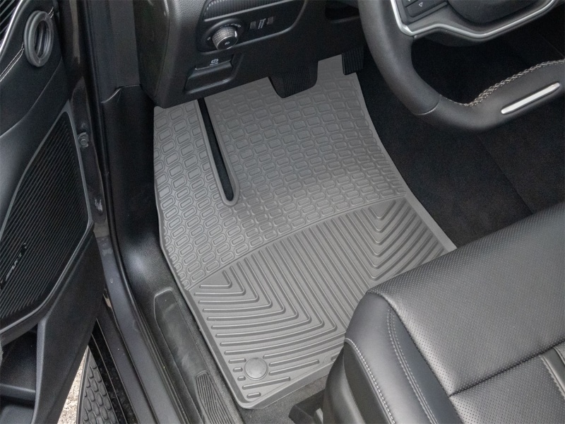 Picture of WeatherTech WT Rubber Mats-Front-Grey Floor Mats - W713GR