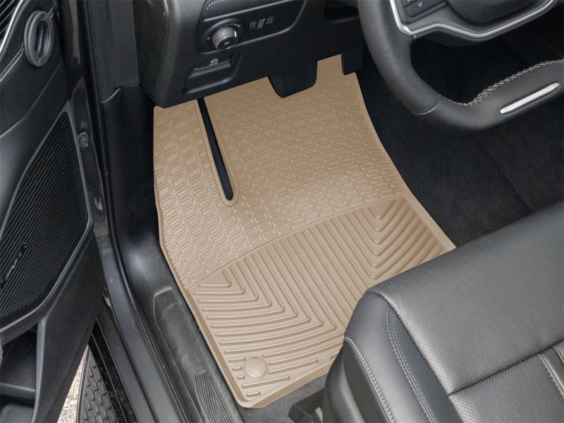 Picture of WeatherTech WT Rubber Mats-Front-Tan Floor Mats - W713TN
