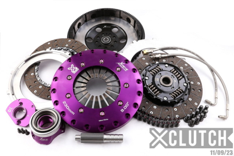 Picture of XCLUTCH XCL Clutch-9in Twin Sprung Organic Clutch Kits - XKPR23601-2A