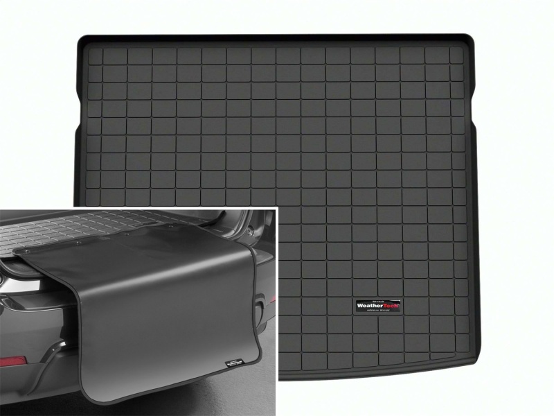 Picture of WeatherTech WT Cargo Liners-Black Floor Mats - 401712SK