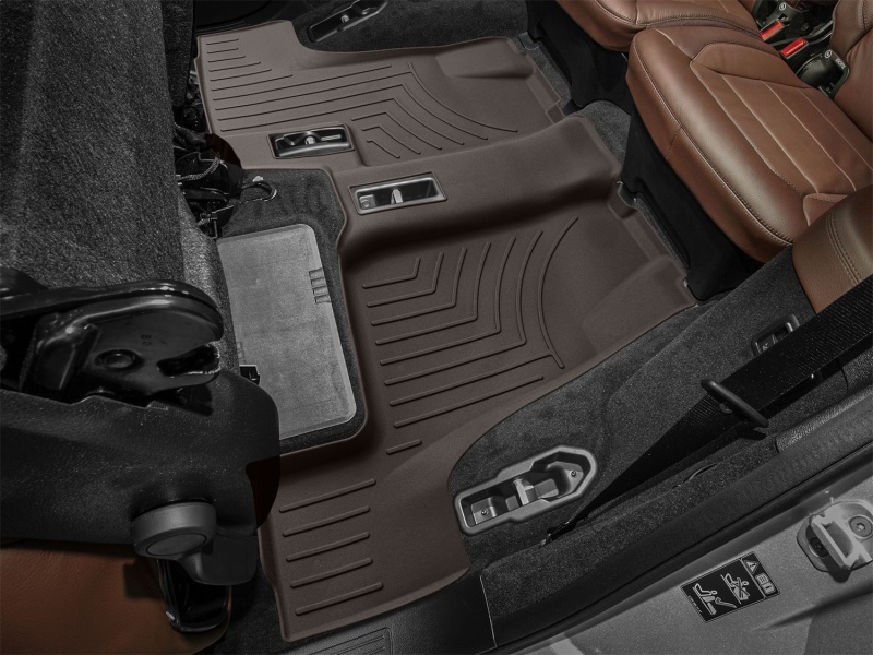 Picture of WeatherTech WT 3D FloorMat-Rear-Cocoa Floor Mats - 474013IM