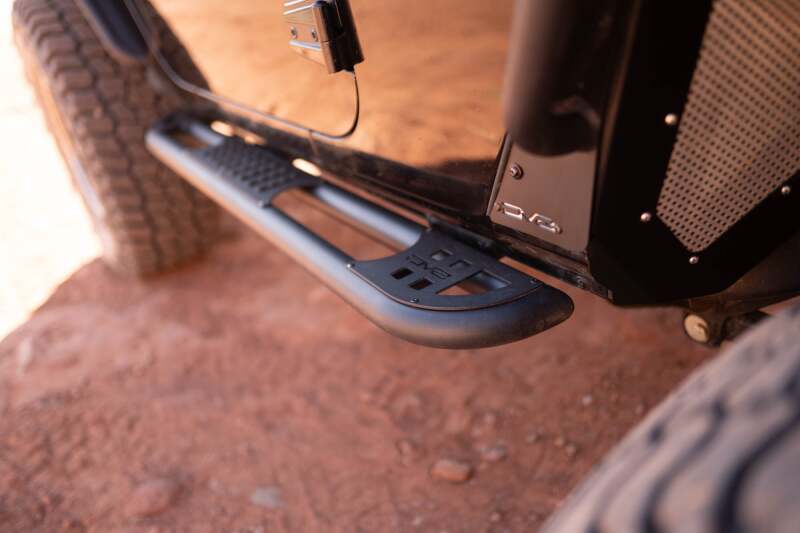 Picture of DV8 Offroad DV8 Hinge Mounted Steps Side Steps - SRJK-09