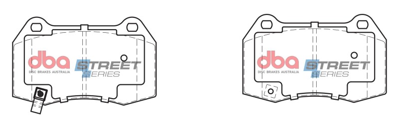 Picture of DBA Street Series Brake Pads - DB1520SS