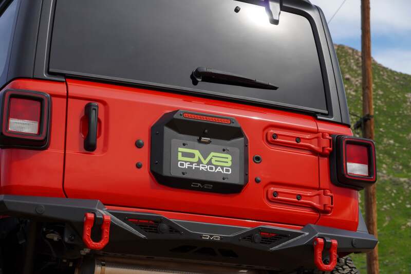 Picture of DV8 Offroad DV8 Spare Tire Delete Kit Brackets - TSJL-04