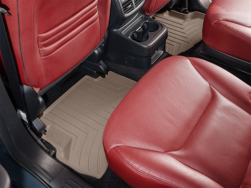 Picture of WeatherTech 16-23 Mazda CX-9 Rear FloorLiner HP - Tan