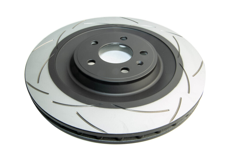 Picture of DBA 15-19 Porsche Macan Turbo (w/360mm Front Rotor) Turbocharged Rear Street Slotted Rotor