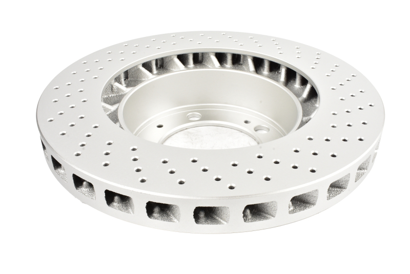 Picture of DBA 94-95 Porsche 911 Carrera 4 (Excl Turbo Look) Front Left En-Shield OE Drilled Rotor
