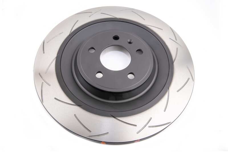 Picture of DBA 15-19 Porsche Macan Turbo (w/360mm Front Rotor) Turbocharged Rear 4000 Series Slotted Rotor