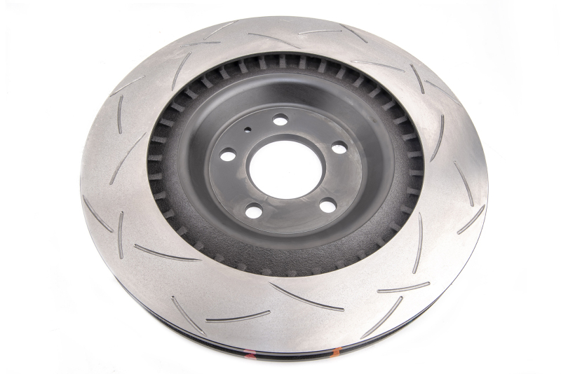 Picture of DBA 15-19 Porsche Macan Turbo (w/360mm Front Rotor) Turbocharged Rear 4000 Series Slotted Rotor
