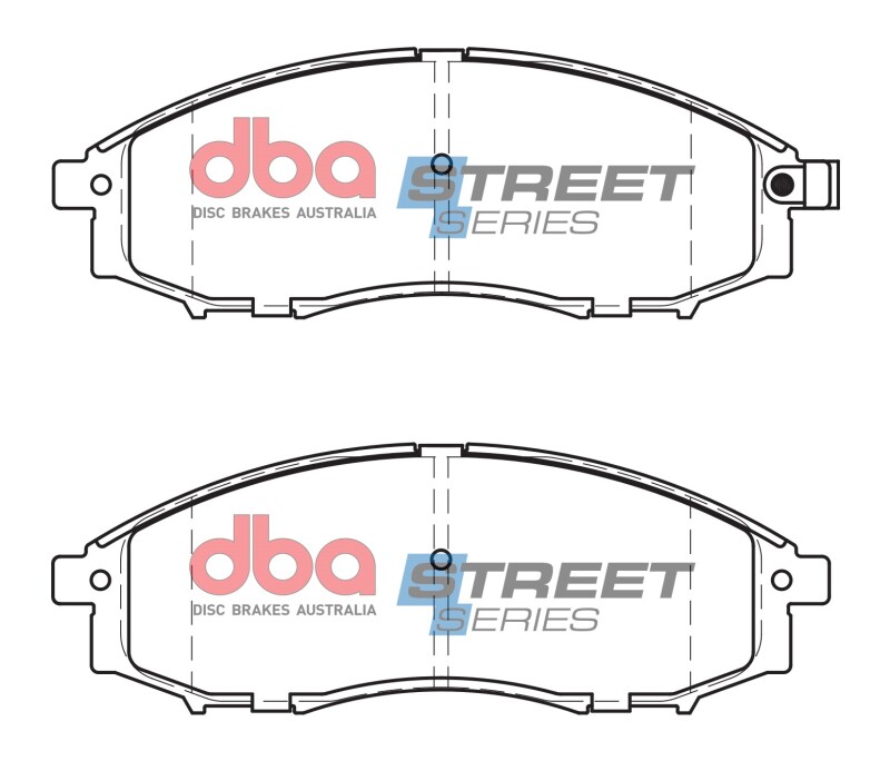 Picture of DBA 03-04 Nissan Frontier 6 Cyl RWD Front Street Series Brake Pads