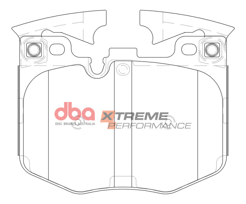 Picture of DBA 19-22 BMW 330i (w/M Sport Brakes/348mm Front Rotor) Front XP Performance Brake Pads