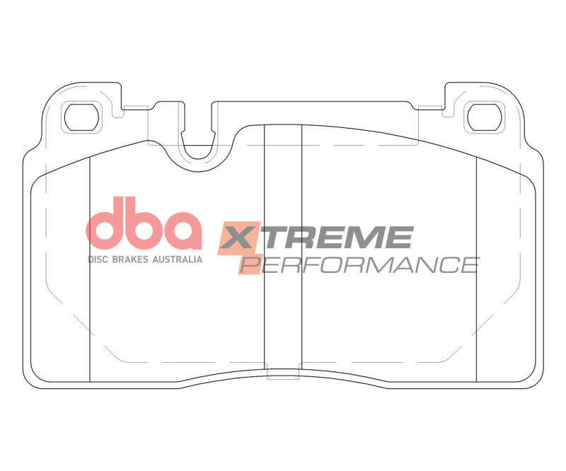 Picture of DBA 17-19 Audi A6 (w/345mm Front Rotor) Front XP Performance Brake Pads