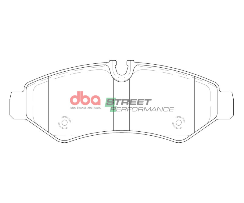 Picture of DBA 19-23 Mercedes-Benz Sprinter 1500 (w/Electronic Parking Brake) Rear SP Performance Brake Pads