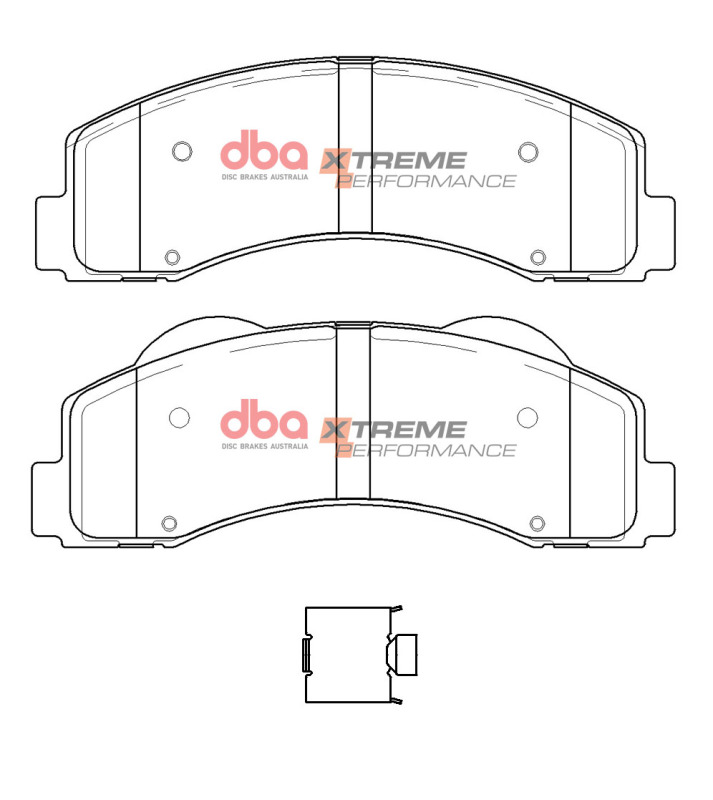 Picture of DBA 10-20 Ford Expedition Front XP Performance Brake Pads