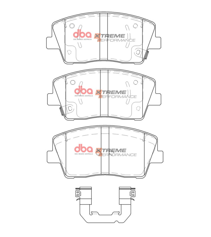 Picture of DBA 19-22 Genesis G70 (Excl Brembo Brakes) Front XP Performance Brake Pads