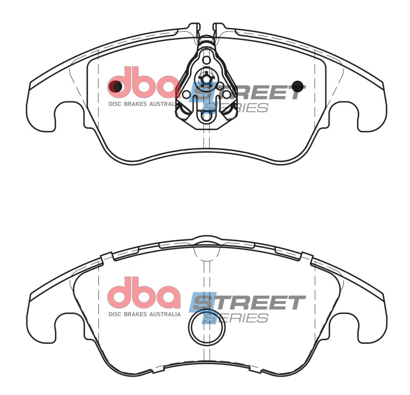 Picture of DBA 09-16 Audi A4 Sedan Front Street Series Brake Pads