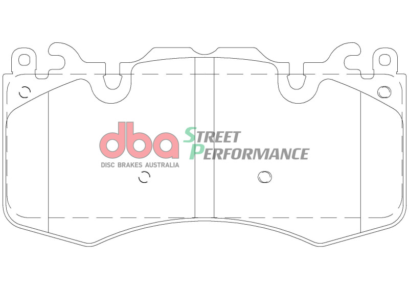 Picture of DBA 20-22 Land Rover Defender (w/380mm Front Rotor) Front SP Performance Brake Pads