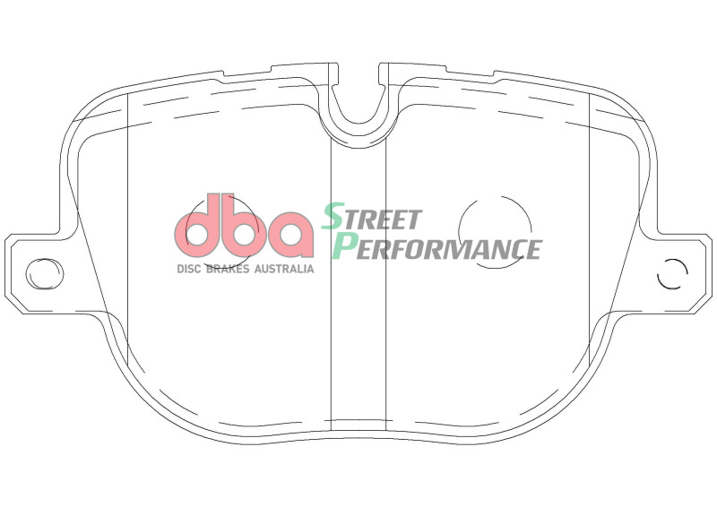 Picture of DBA 10-12 Land Rover Range Rover Supercharged Rear SP Performance Brake Pads
