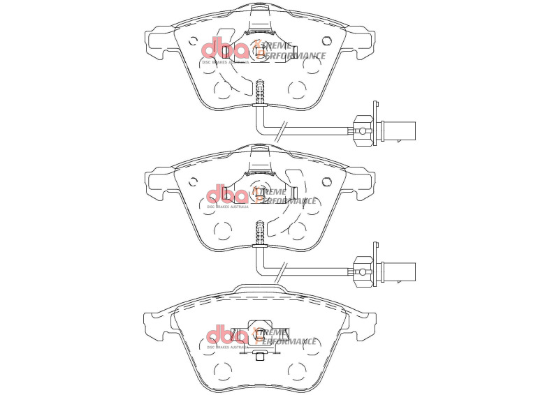 Picture of DBA 09-15 Audi TTS Quattro Front XP Performance Brake Pads