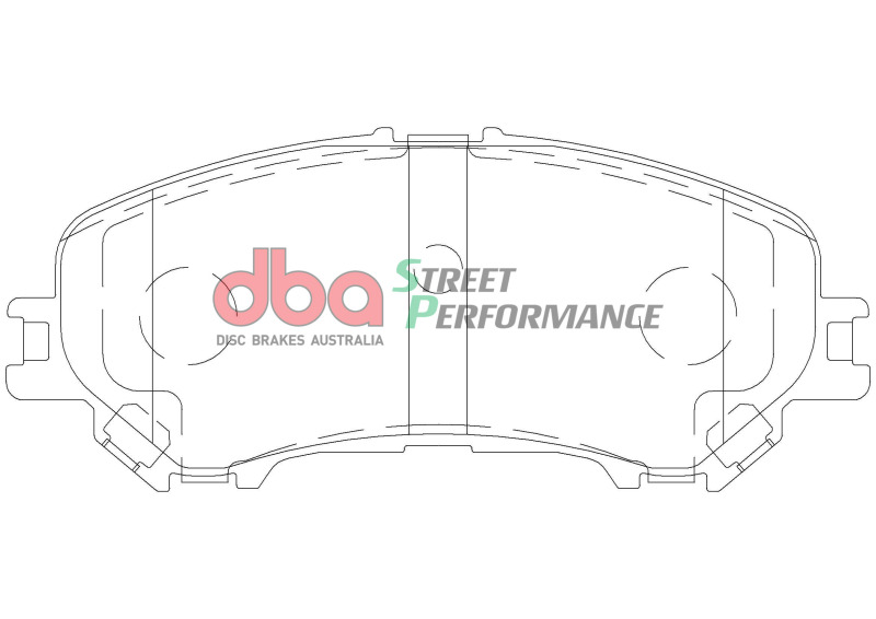 Picture of DBA 14-22 Nissan Rogue Sport Front SP Performance Brake Pads