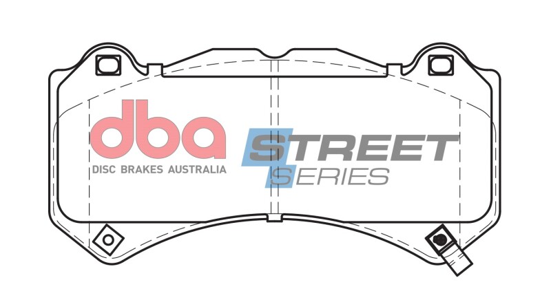 Picture of DBA 16-19 Cadillac ATS V Front Street Series Brake Pads