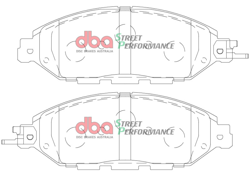 Picture of DBA 2013 Infiniti JX35 Front SP Performance Brake Pads