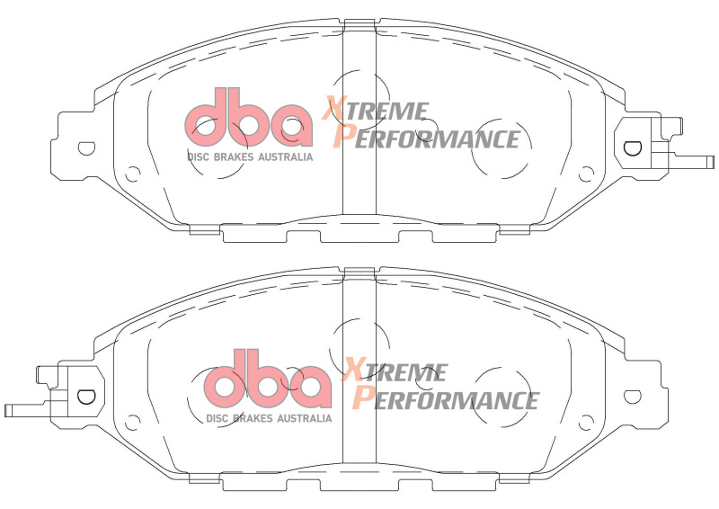 Picture of DBA 13-21 Infiniti JX35 Front XP Performance Brake Pads