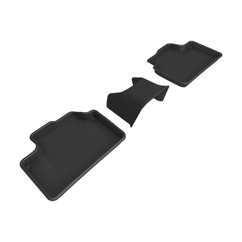 Picture of 3D MAXpider 22-24 Volvo XC40 Recharge Kagu 2nd Row Floormat - Black