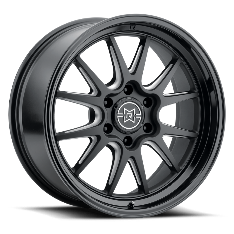 Picture of Method Raised MR802 22x9 / 6x135 BP / 20mm Offset / 87mm Bore - Double Black Milled Wheel
