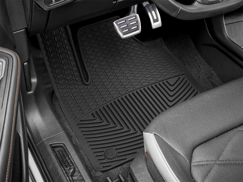 Picture of WeatherTech 18-24 Volkswagen Atlas (Incl. 20-24 Cross Sport) Front Rubber Mats - Black