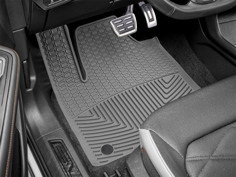 Picture of WeatherTech WT Rubber Mats-Front-Grey Floor Mats - W655GR
