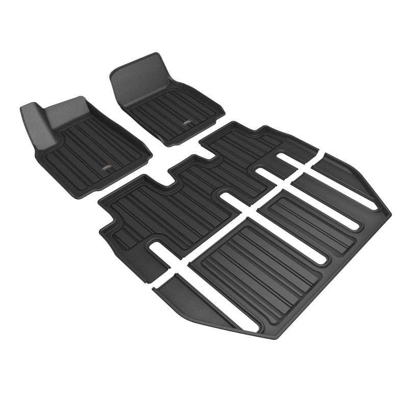 Picture of 3D MAXpider 22-24 Tesla Model X 7-Seat Elitect Black R1 R2 R3