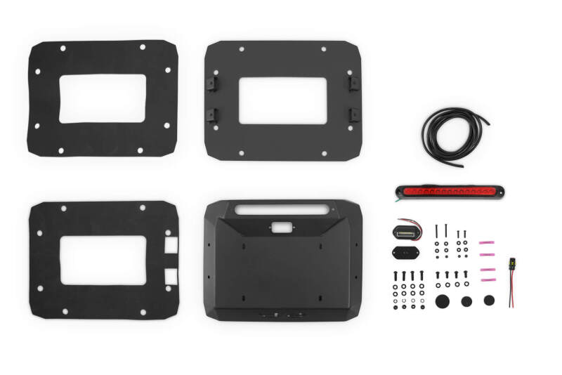 Picture of DV8 Offroad DV8 Spare Tire Delete Kit Brackets - TSJK-01