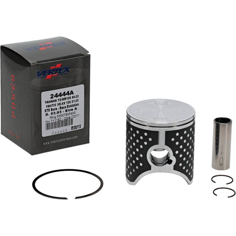 Picture of Vertex Piston 21-23 Fantic Motor XE 125 125cc Cast Race Evolution Piston Kit