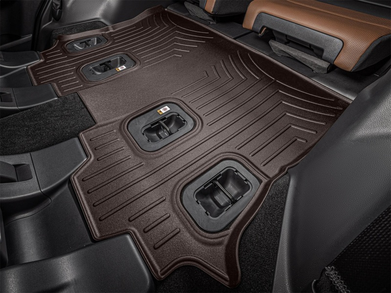 Picture of WeatherTech WT FloorLiner-Rear-Cocoa Floor Mats - 4718745