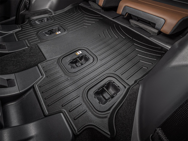 Picture of WeatherTech WT FloorLiner-Rear-Blk Floor Mats - 4418745