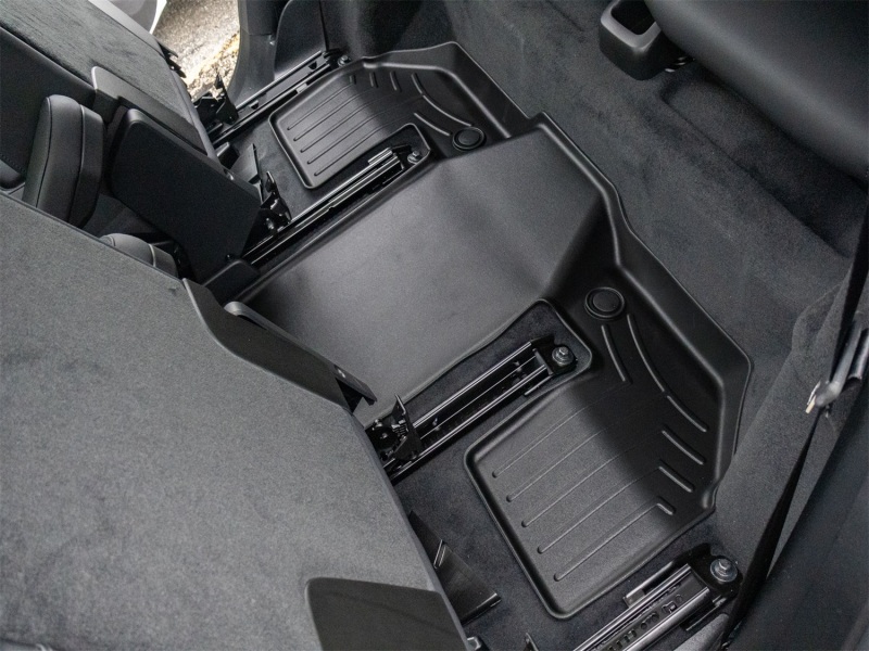 Picture of WeatherTech WT FloorLiner-Rear-Blk Floor Mats - 448286