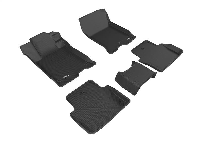 Picture of 3D MAXpider ACE Kagu-Combo-Black Floor Mats - L1AC00901509