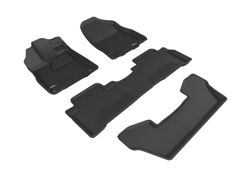 Picture of 3D MAXpider ACE Kagu-Combo-Black Floor Mats - L1AC01001509