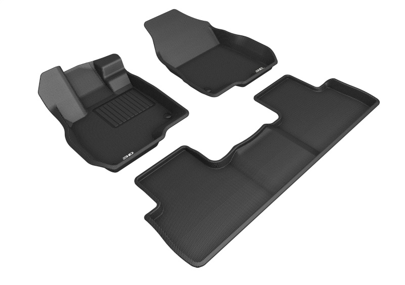 Picture of 3D MAXpider ACE Kagu-Combo-Black Floor Mats - L1AC01401509