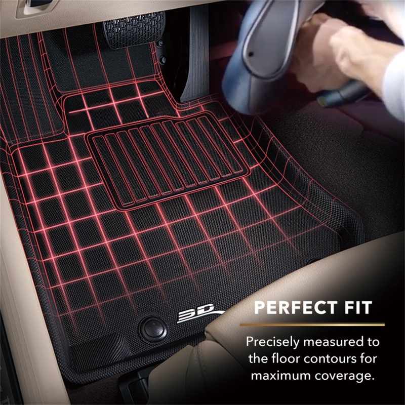 Picture of 3D MAXpider ACE Kagu-Combo-Black Floor Mats - L1AD02601509