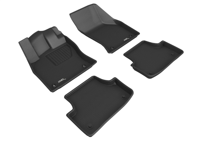 Picture of 3D MAXpider ACE Kagu-Combo-Black Floor Mats - L1AD03301509