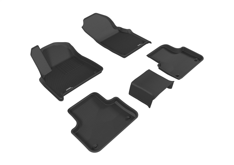 Picture of 3D MAXpider ACE Kagu-Combo-Black Floor Mats - L1AD04001509