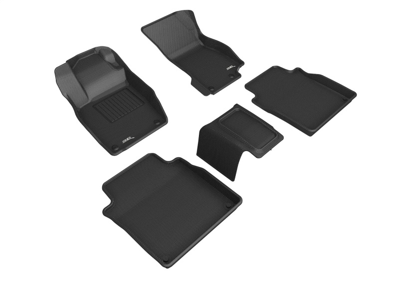 Picture of 3D MAXpider ACE Kagu-Combo-Black Floor Mats - L1AD05001509